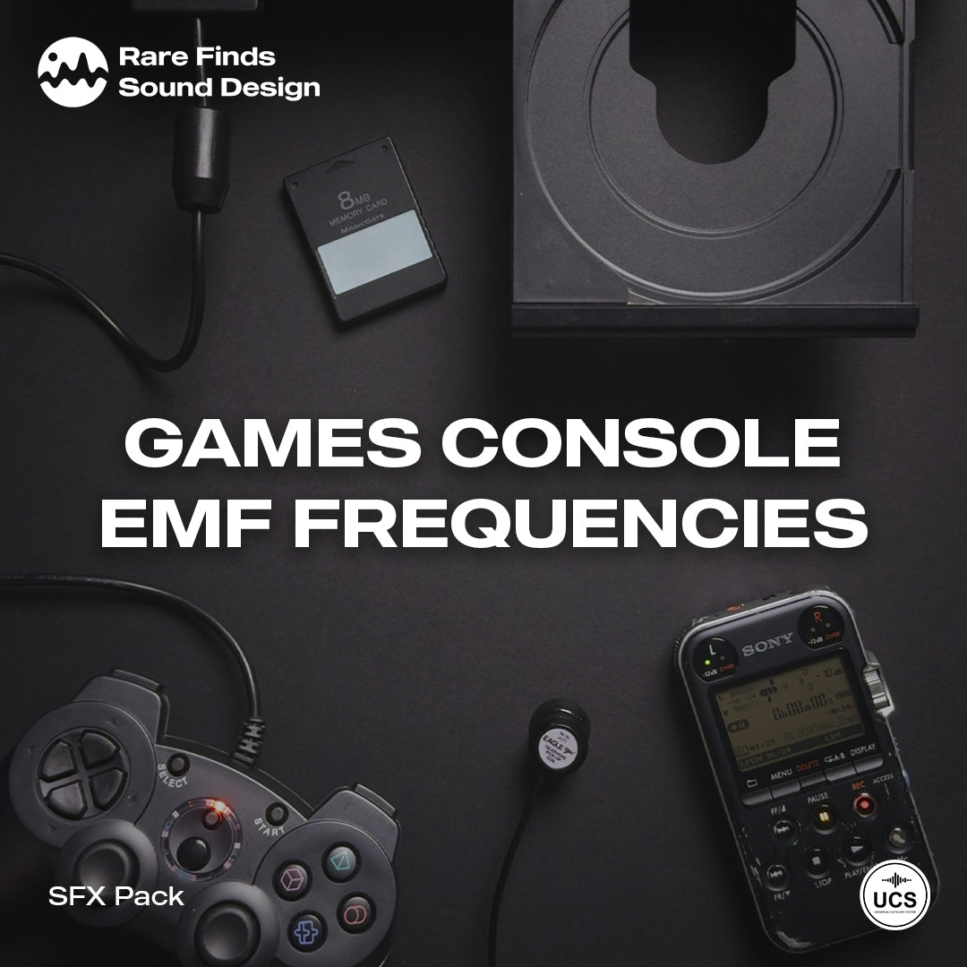 Games Console Electromagnetic Frequencies Sound Effects Library – Rare ...